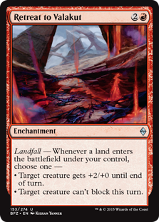 (image for) Retreat to Valakut (Foil)