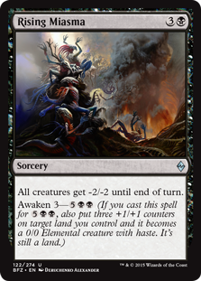 (image for) Rising Miasma (Foil)