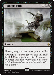 (image for) Ruinous Path (Foil)