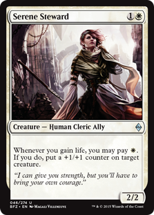 (image for) Serene Steward (Foil)