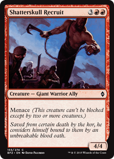 (image for) Shatterskull Recruit (Foil)