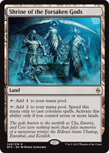 (image for) Shrine of the Forsaken Gods (Foil)