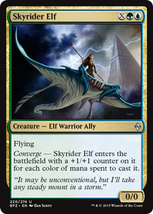 (image for) Skyrider Elf (Foil)