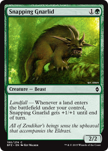 (image for) Snapping Gnarlid (Foil)