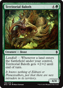 (image for) Territorial Baloth (Foil)