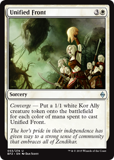(image for) Unified Front (Foil)