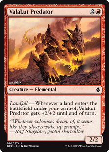 (image for) Valakut Predator (Foil)