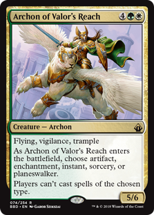 (image for) Archon of Valor's Reach (Foil)