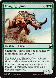 (image for) Charging Rhino (Foil)