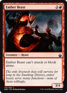 (image for) Ember Beast (Foil)