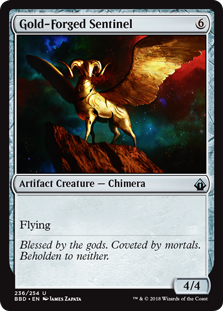 (image for) Gold-Forged Sentinel (Foil)