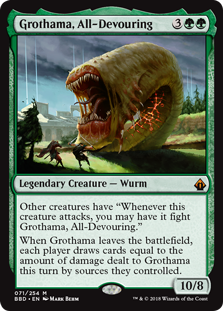(image for) Grothama, All-Devouring (Foil)