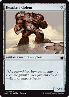 (image for) Hexplate Golem (Foil)