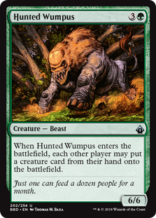 (image for) Hunted Wumpus (Foil)