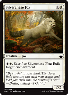(image for) Silverchase Fox (Foil)