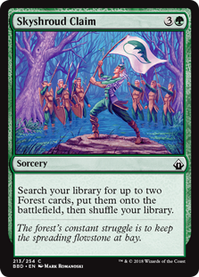 (image for) Skyshroud Claim (Foil)