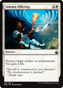 (image for) Solemn Offering (Foil)