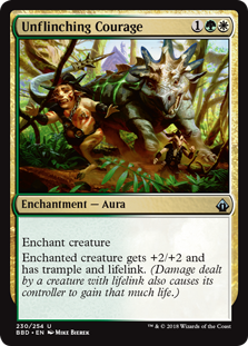 (image for) Unflinching Courage (Foil)