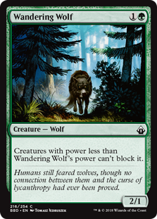(image for) Wandering Wolf (Foil)