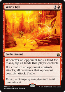 (image for) War's Toll (Foil)