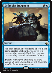 (image for) Zndrsplt's Judgment (Foil)
