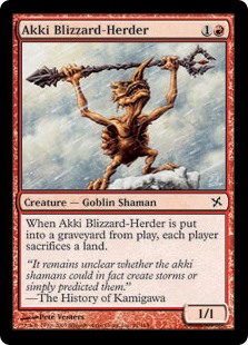 (image for) Akki Blizzard-Herder (Foil)