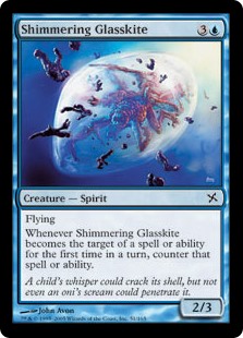 (image for) Shimmering Glasskite (Foil)