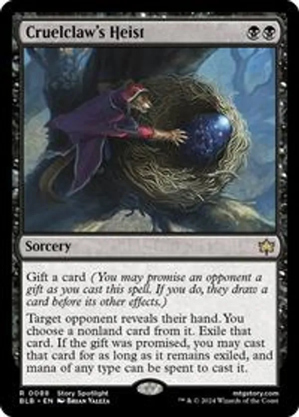 (image for) Cruelclaw's Heist (Foil)
