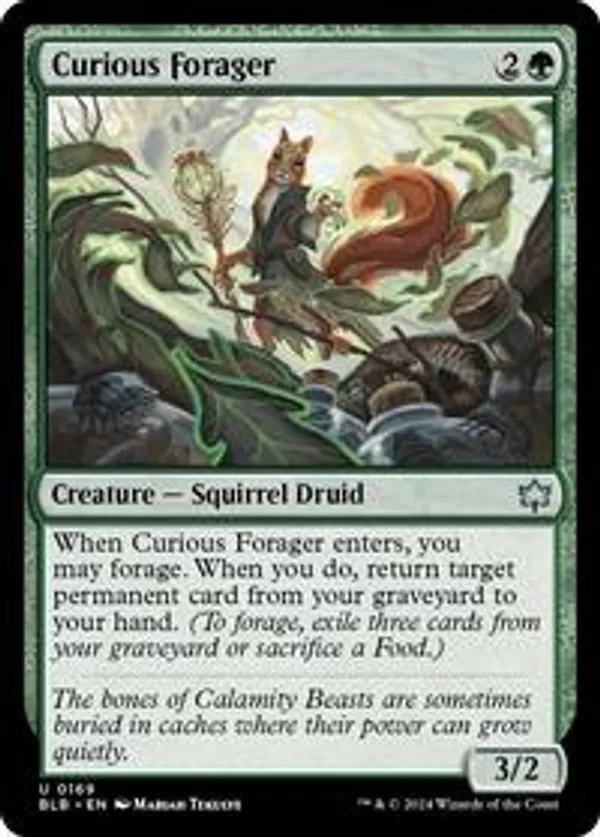 (image for) Curious Forager (Foil)