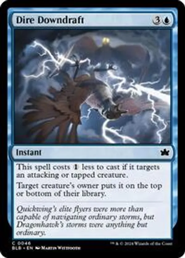 (image for) Dire Downdraft (Foil)