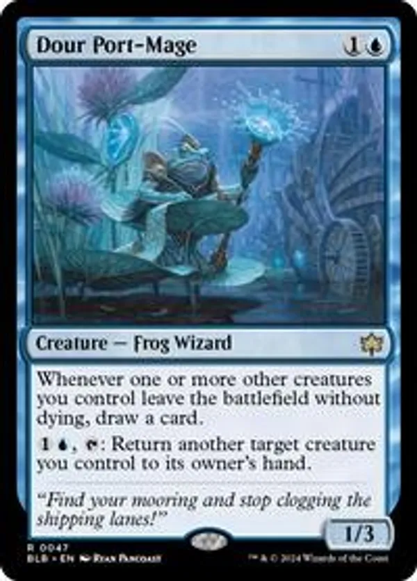 (image for) Dour Port-Mage (Foil)