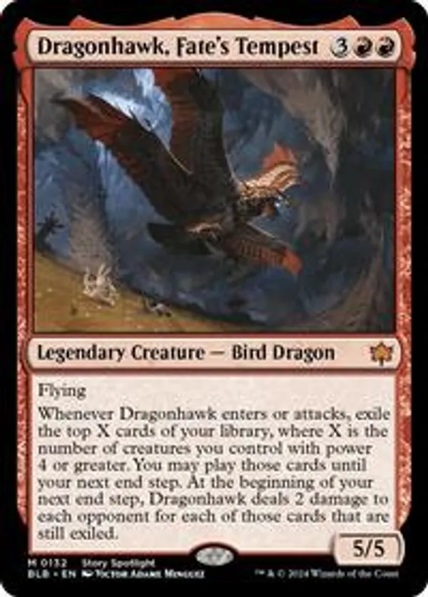 (image for) Dragonhawk, Fate's Tempest (Foil)