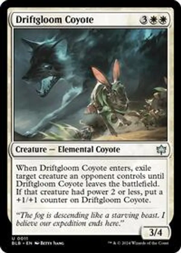 (image for) Driftgloom Coyote (Foil)