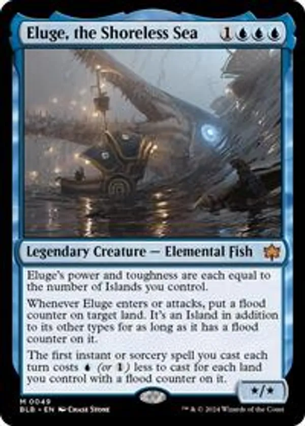 (image for) Eluge, the Shoreless Sea (Foil)