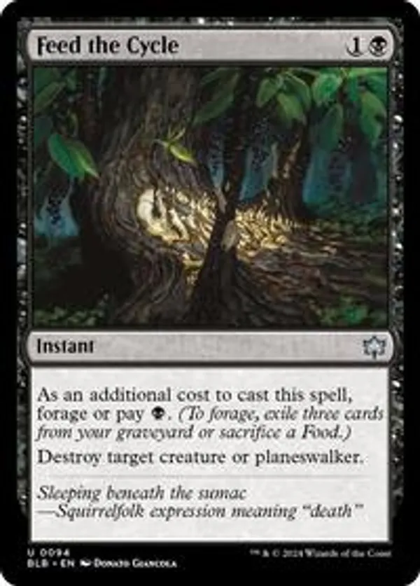 (image for) Feed the Cycle (Foil)