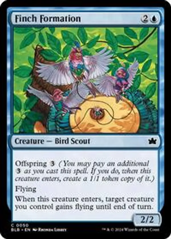 (image for) Finch Formation (Foil)