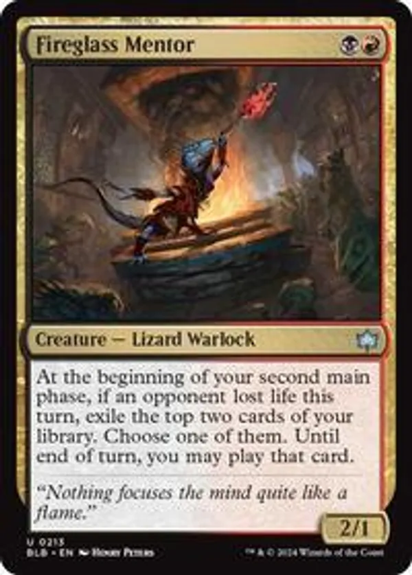 (image for) Fireglass Mentor (Foil)