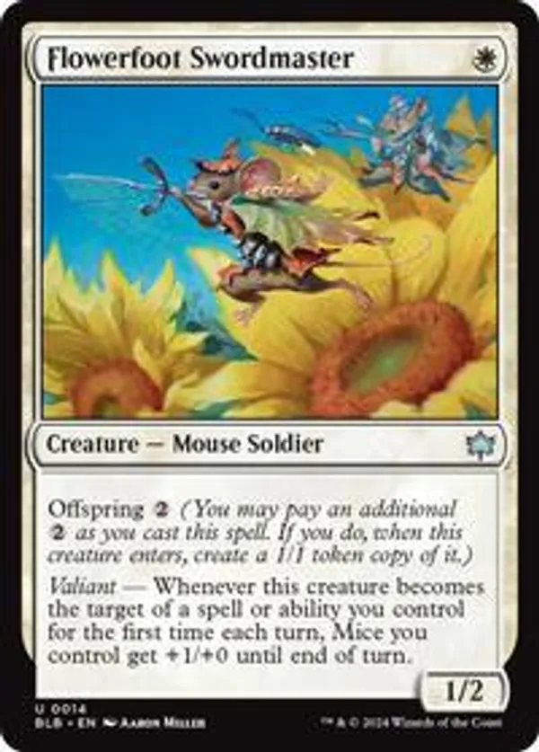 (image for) Flowerfoot Swordmaster (Foil)