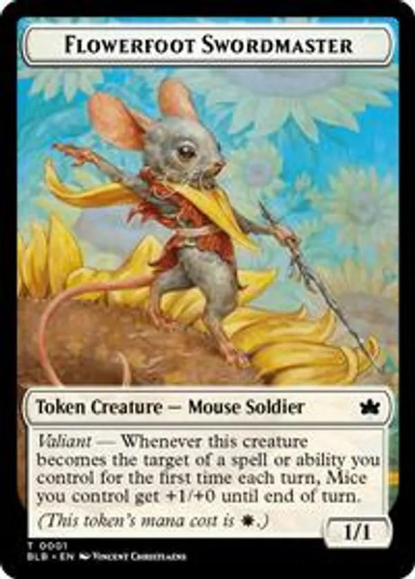 (image for) Flowerfoot Swordmaster (Foil)
