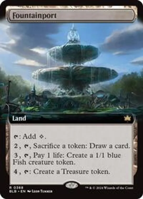(image for) Fountainport (Extended Art) (Foil)