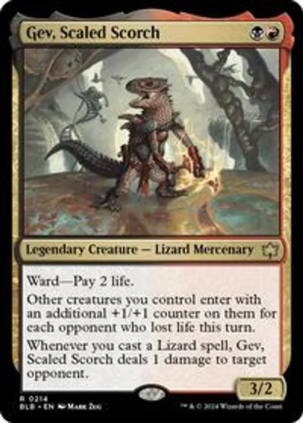 (image for) Gev, Scaled Scorch (Foil)