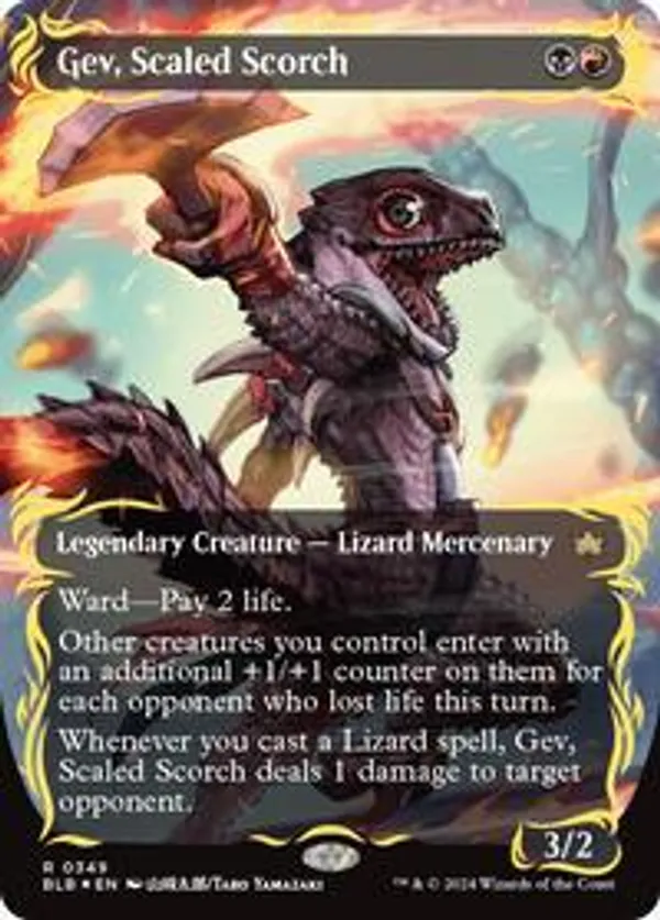 (image for) Gev, Scaled Scorch (Foil)