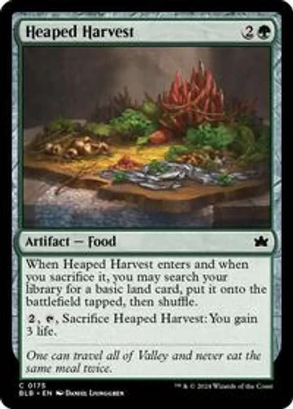 (image for) Heaped Harvest