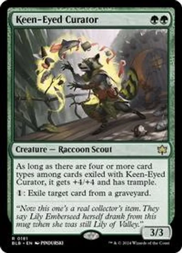 (image for) Keen-Eyed Curator (Foil)