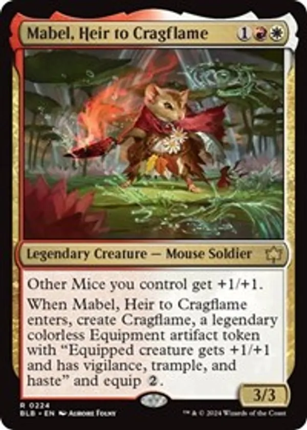 (image for) Mabel, Heir to Cragflame (Foil)