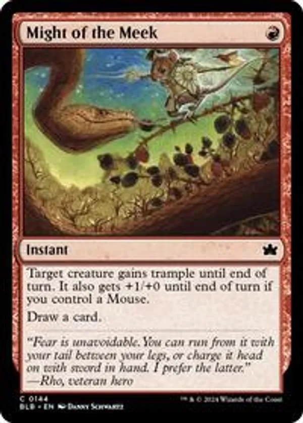 (image for) Might of the Meek (Foil)