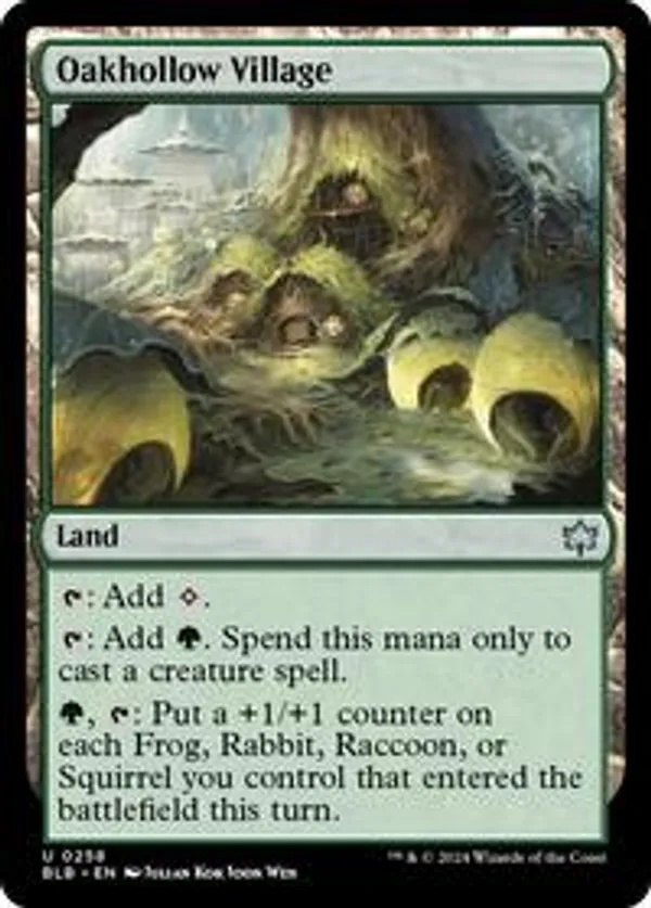 (image for) Oakhollow Village (Foil)