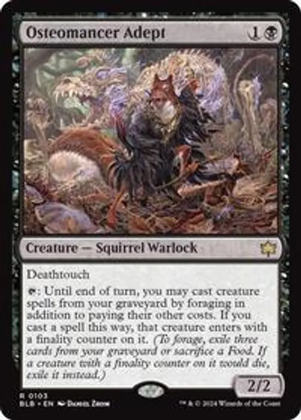 (image for) Osteomancer Adept (Foil)