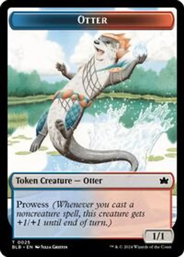 (image for) Otter // Copy Double-Sided Token
