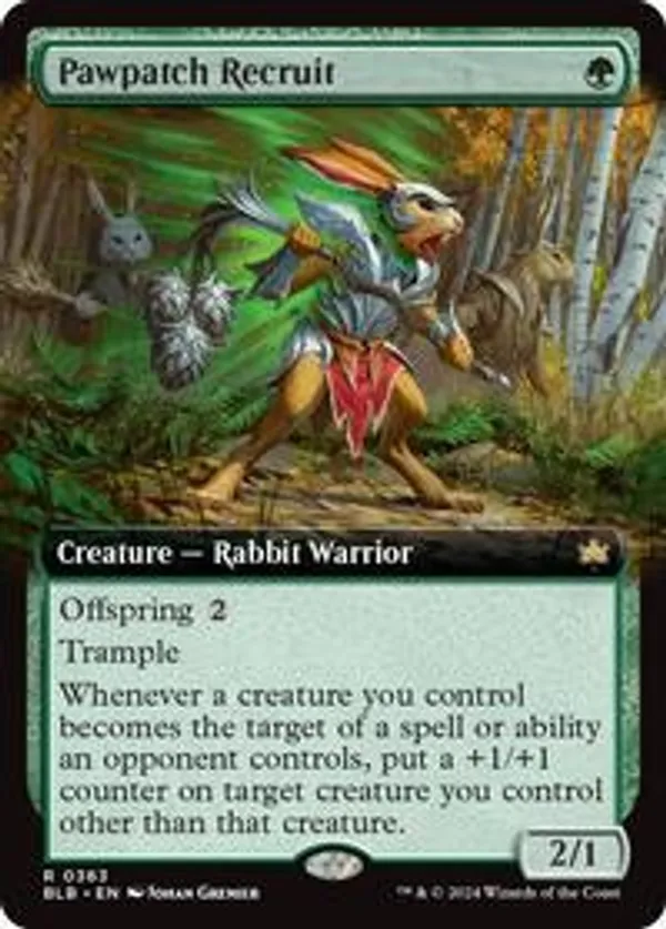 (image for) Pawpatch Recruit (Extended Art) (Foil)
